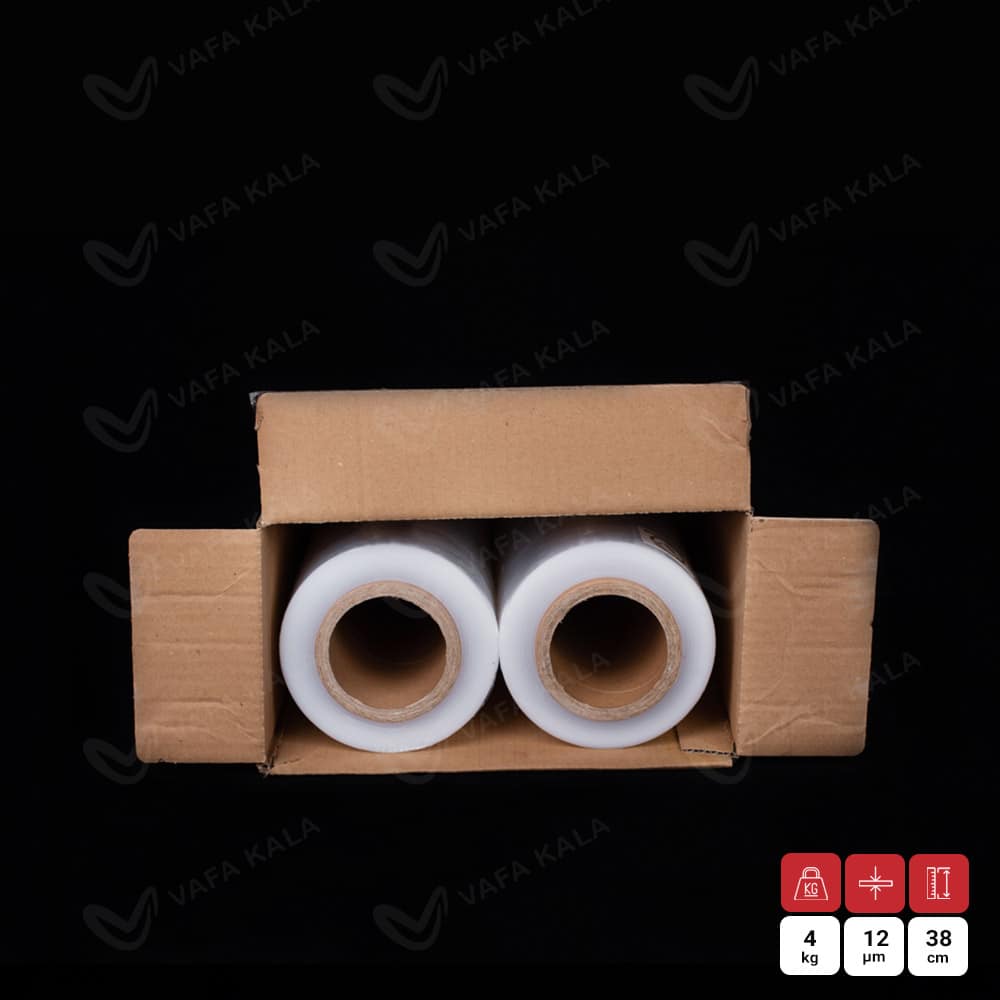 سلفون مبلی پلی اتیلن عرض 37 سانت-1000 متری