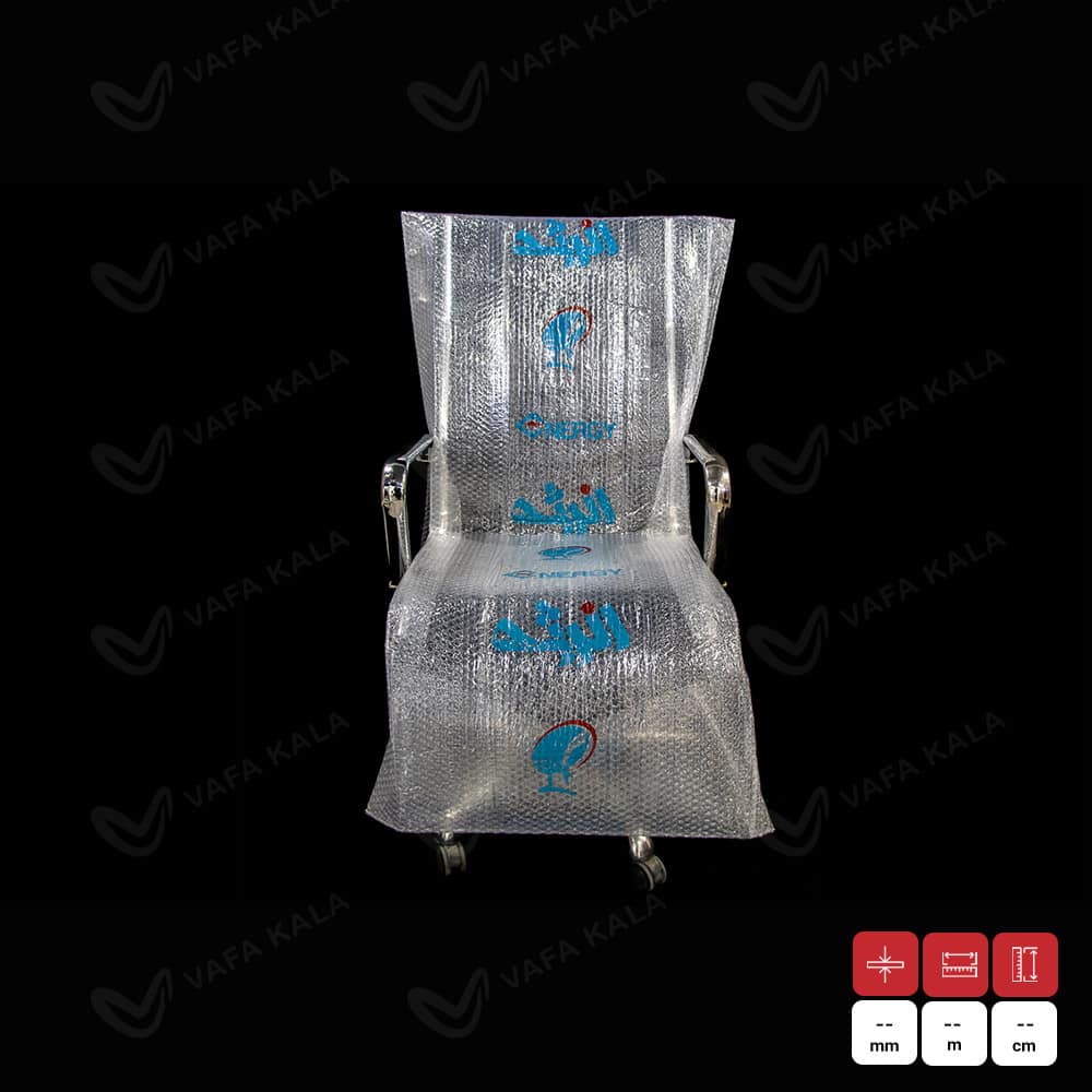 نایلون حبابدار یک رنگ چاپ-عرض 150