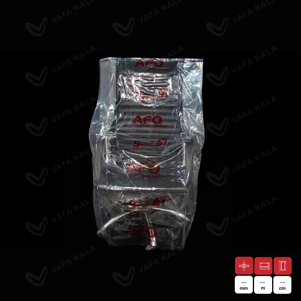 نایلون حبابدار یک رنگ چاپ-عرض 80